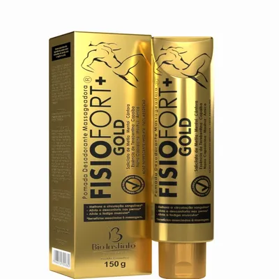 Pomada Massageadora Fisiofort+Gold 150Gr Bio Instinto preço